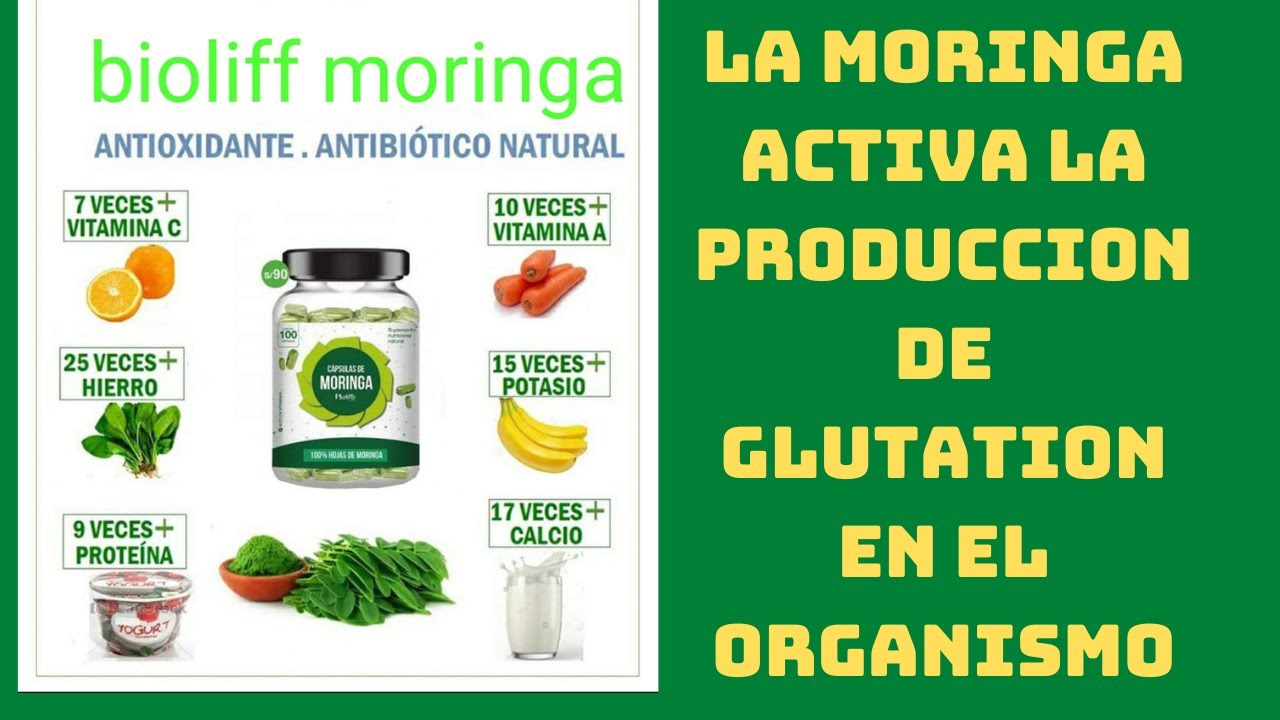 Cápsula De Hoja De Moringa